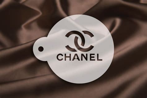 chanel coffee stencil|chanel stencils.